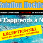 COMPLET ! Stage GRATUIT J’apprends à nager - juin 2021